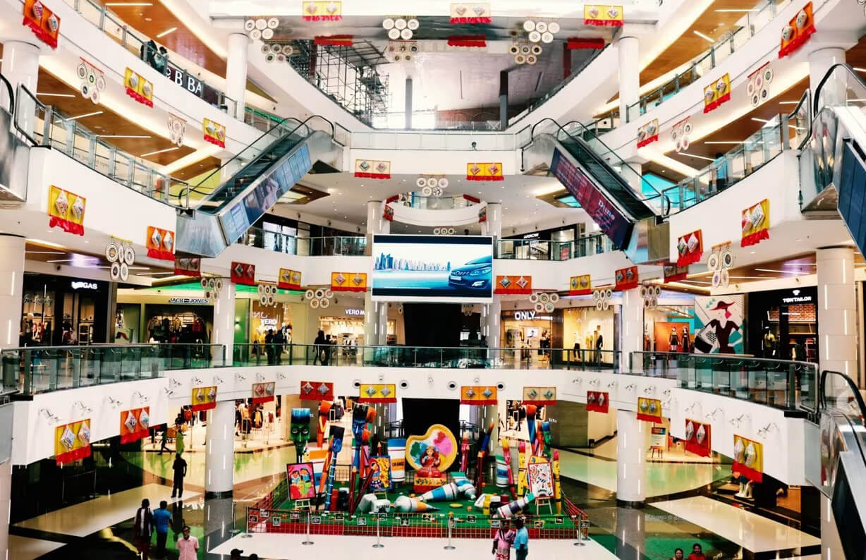 Led Screen Advertising In South City Mall, Kolkata