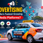 Cab Advertising in India by Big Media Kart showcasing branded taxi marketing for outdoor advertising, mobile brand visibility, and hyperlocal media promotion across metro and Tier-2 cities.